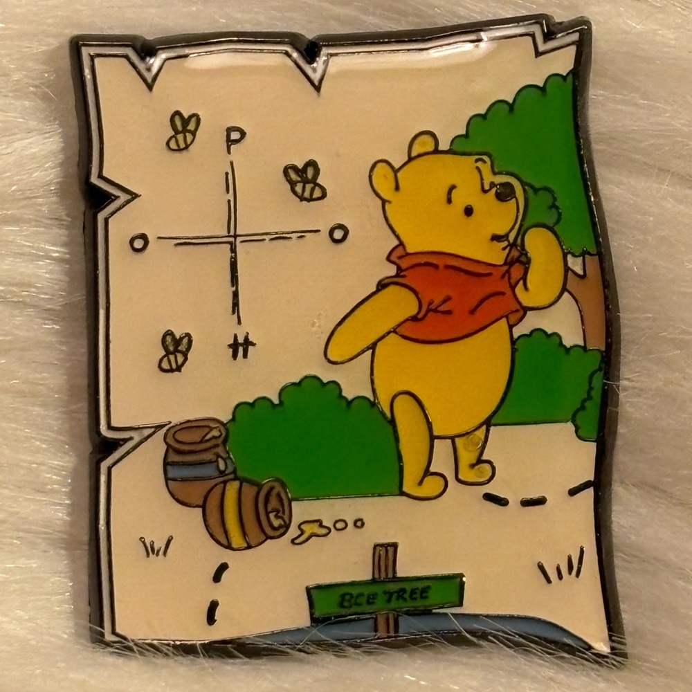 Disney Winnie the Pooh Map Winnie Loungefly Pin